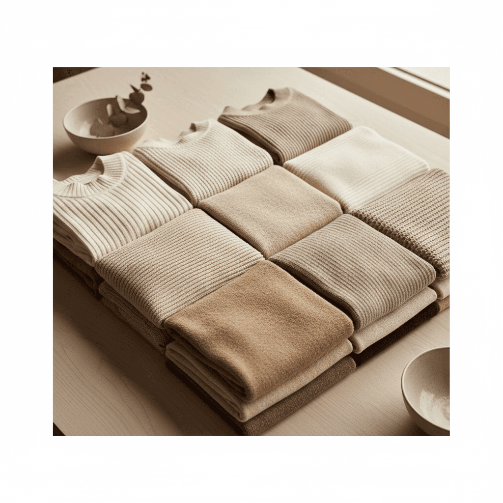 Minimal luxury product arrangement showcasing premium aesthetic